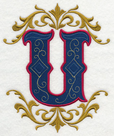 Illuminated Letter U (7.8 inch) - Image 2