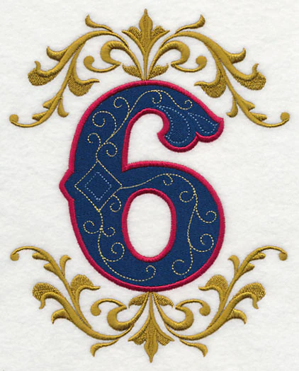 Illuminated Number 6 (7.8 inch) - Image 2