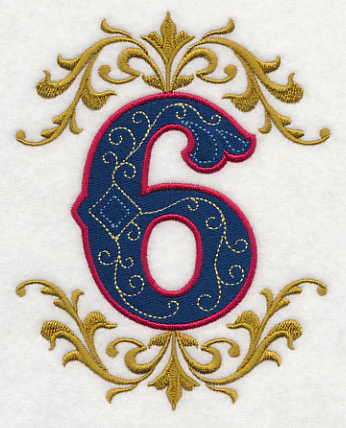 Illuminated Number 6 (7.8 inch) - Image 3