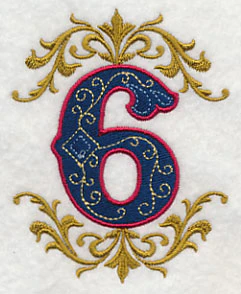Illuminated Number 6 (7.8 inch) - Image 4
