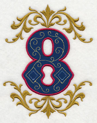 Illuminated Number 8 (7.8 inch) - Image 3