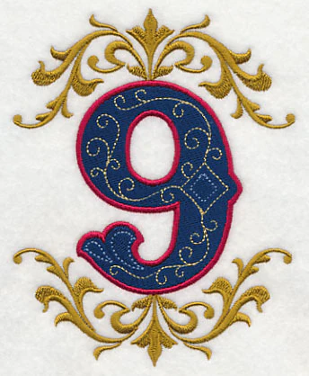 Illuminated Number 9 (7.8 inch) - Image 3