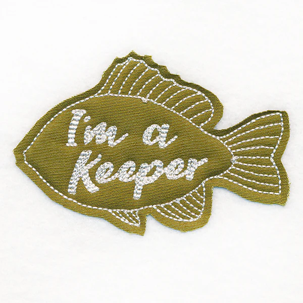I'm a Keeper (Crafty Cut Applique) - Image 5