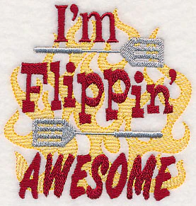 I'm Flippin' Awesome - with Flames - Image 5
