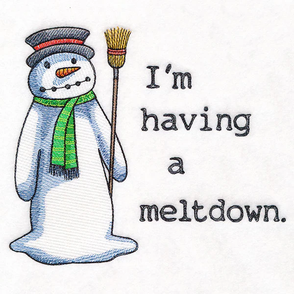 I'm Having a Meltdown Snowman - Image 2