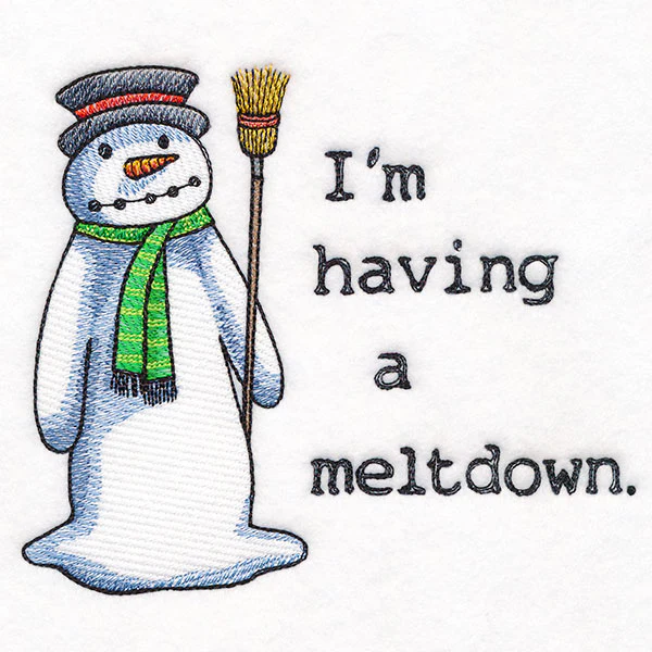 I'm Having a Meltdown Snowman - Image 3