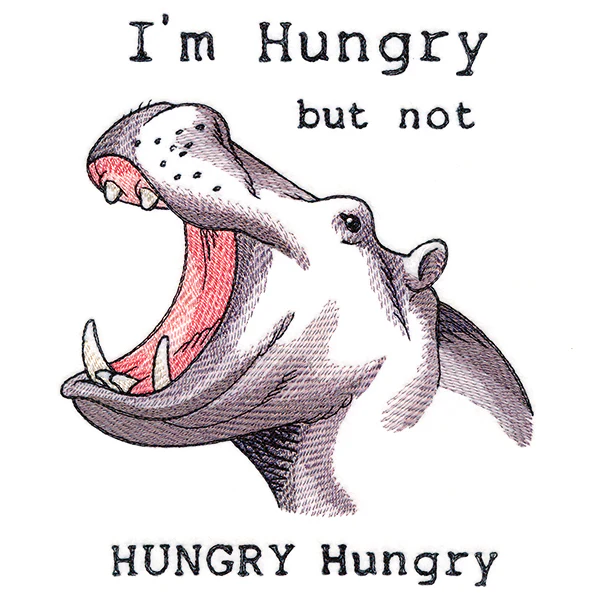 I'm Hungry But Not Hungry Hungry Hippo - Image 2