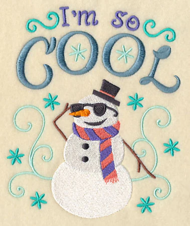 I'm So Cool Snowman - Image 3