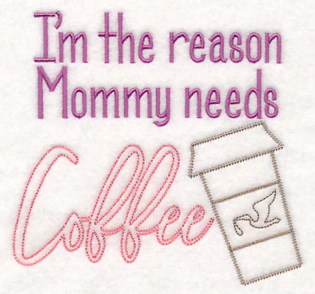 I'm the Reason Mommy Needs Coffee - Image 4