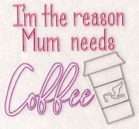 I'm the Reason Mum Needs Coffee - Image 4