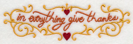 In Everything Give Thanks Border - Image 4