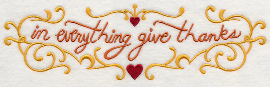 In Everything Give Thanks Border - Image 5