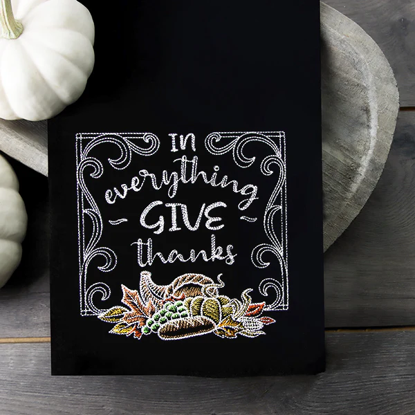 In Everything Give Thanks Chalkboard - Image 10