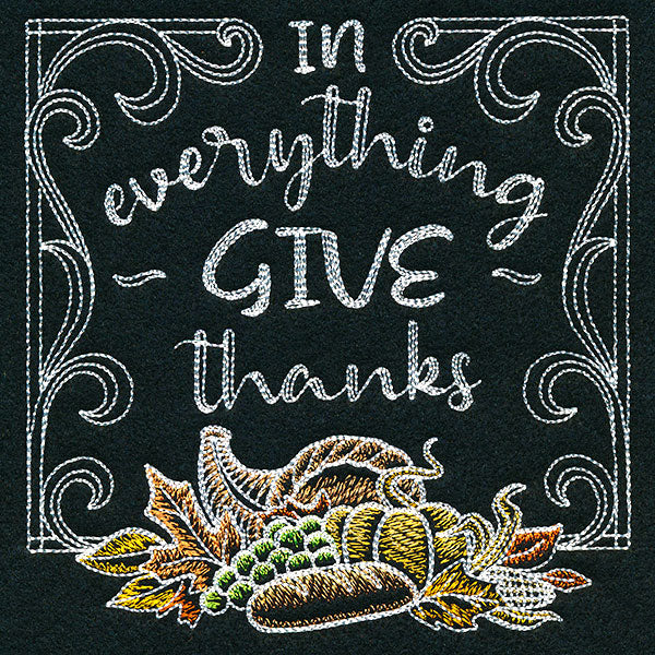 In Everything Give Thanks Chalkboard - Image 5
