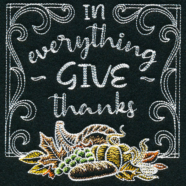 In Everything Give Thanks Chalkboard - Image 7