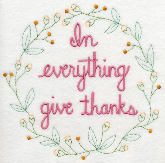 In Everything Give Thanks Wreath - Image 6