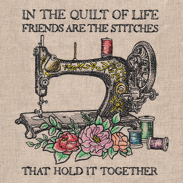 In the Quilt of Life Sewing Machine - Image 2