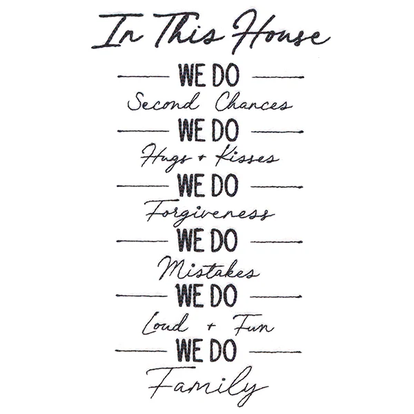 In This House Sign - Image 4