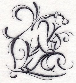 Inky Bear Standing - Image 3