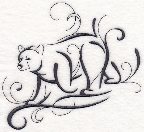 Inky Bear Walking - Image 4
