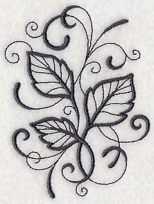 Inky Birch Leaves - Image 5