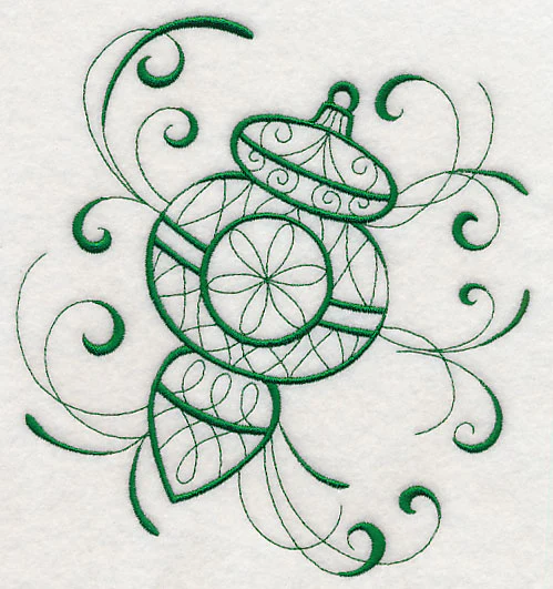 Inky Christmas Ornament 2 - Image 2