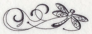 Inky Dragonfly Border - Image 3