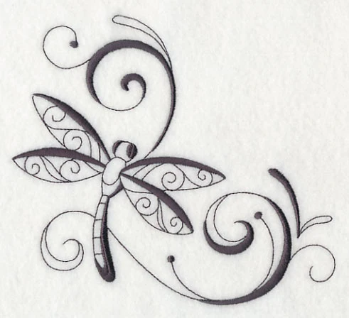 Inky Dragonfly Corner - Image 4