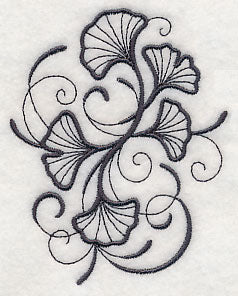 Inky Ginkgo Leaves - Image 5
