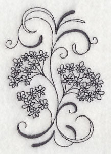 Inky Queen Anne's Lace Spray - Image 3