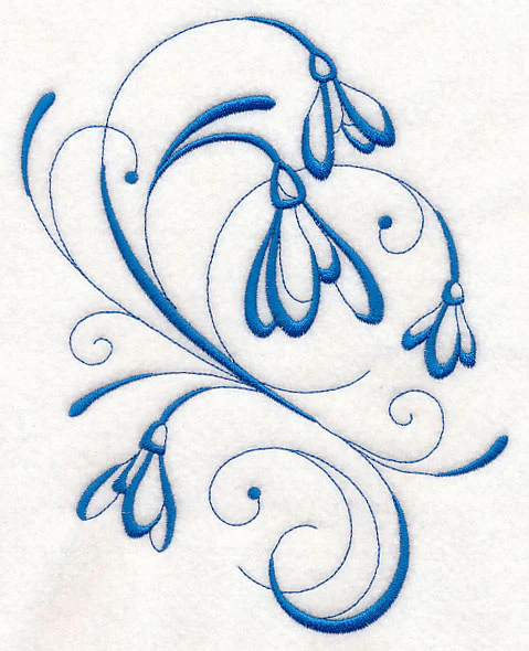 Inky Snowdrops - Image 2