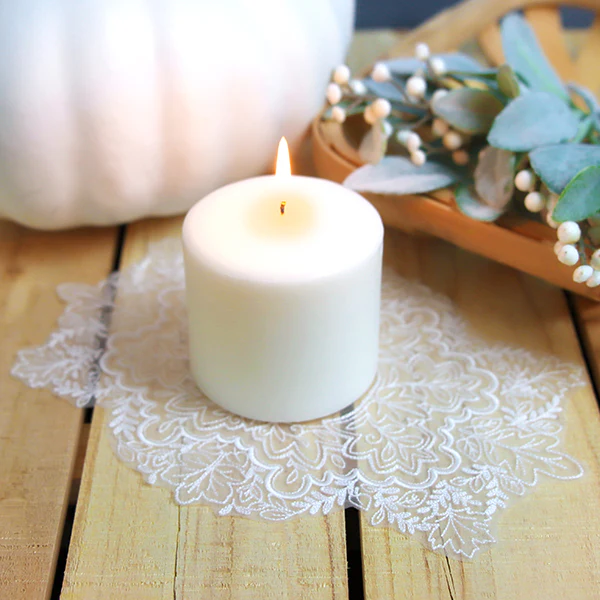 Intricate Autumn Doily (Organza) - Image 8