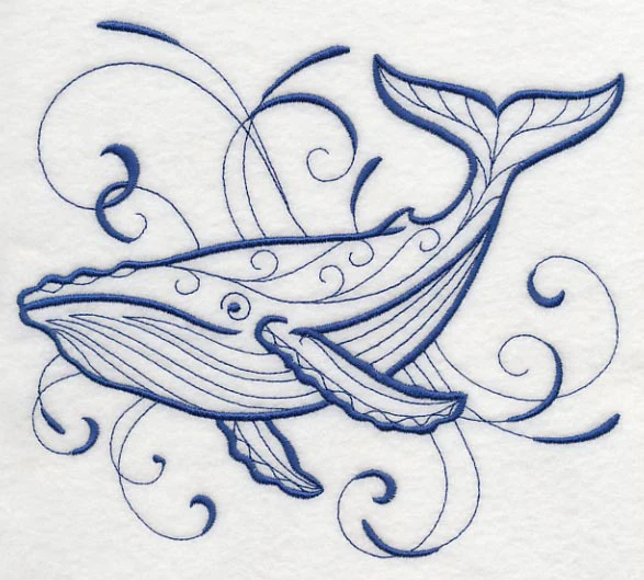 Intricate Ink Sea Life - Blue Whale - Image 5