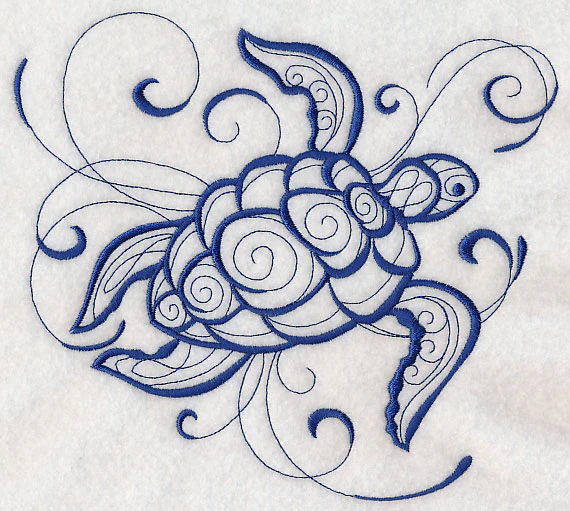 Intricate Ink Sea Life - Sea Turtle - Image 5