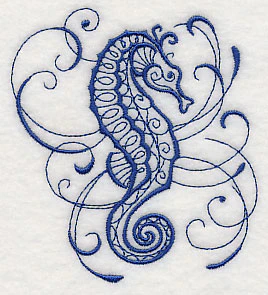Intricate Ink Sea Life - Seahorse - Image 10