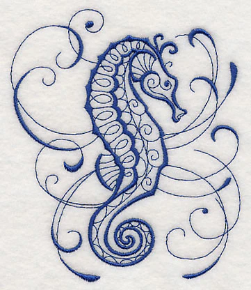 Intricate Ink Sea Life - Seahorse - Image 8