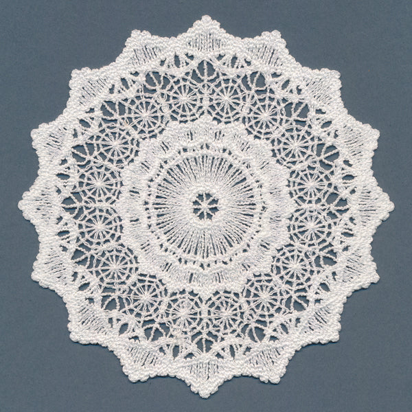 Intricate Web Doily (Battenburg Lace) - Image 7
