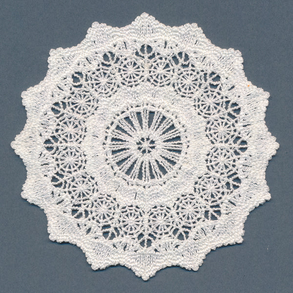 Intricate Web Doily (Battenburg Lace) - Image 9