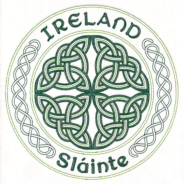 Ireland Sláinte Stamp Light Stitch - Image 10