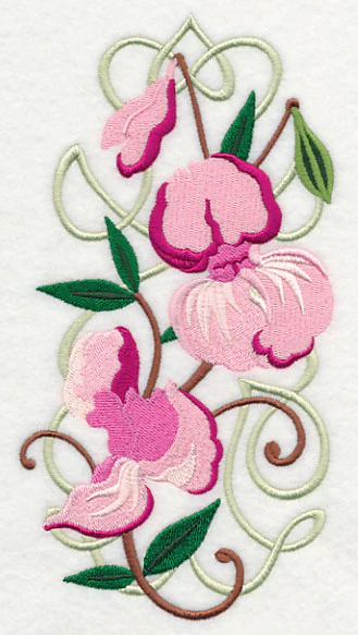 Irish Wildflower Spray - Indian Balsam - Image 3