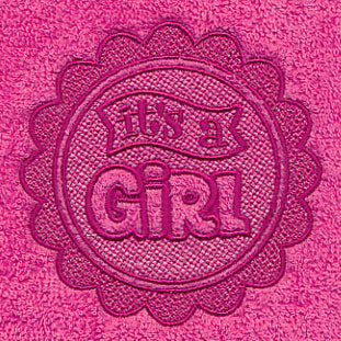 It's a Girl (Embossed) - Image 5