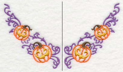 Jack-o-Lantern Neckline (V-Neck) (Split) - Image 3