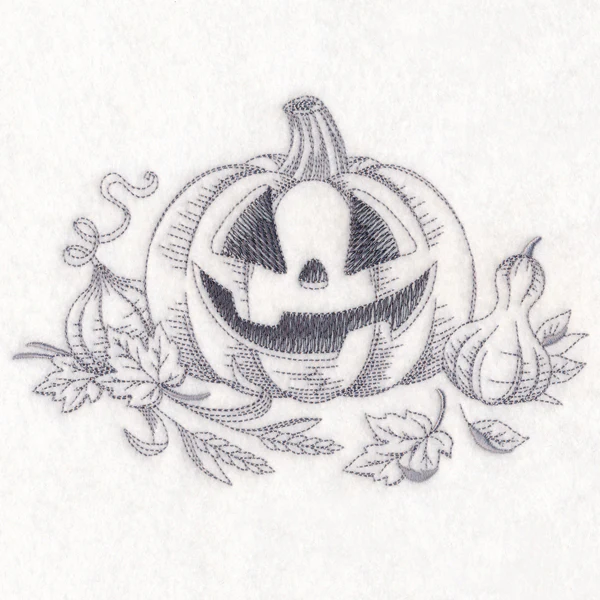 Jack o' Lantern Sketch - Image 4