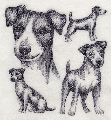 Jack Russell Terrier Sketch (Docked Tail) - Image 3