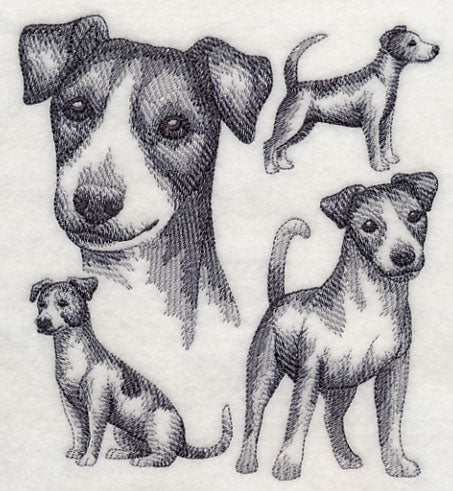 Jack Russell Terrier Sketch (Full Tail) - Image 2