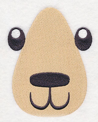Jackie Bear Face (Smiling) - Image 5
