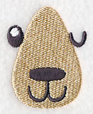 Jackie Bear Face (Winking) - Image 4