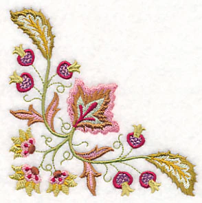 Jacobean Autumn Splendor Corner - Image 3