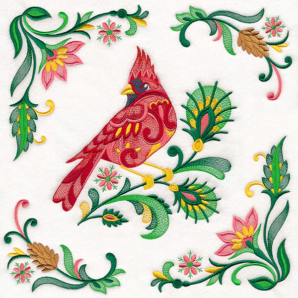 Jacobean Cardinal Feature - Image 2