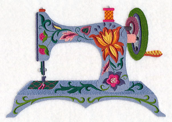 Jacobean Sewing Machine - Image 2
